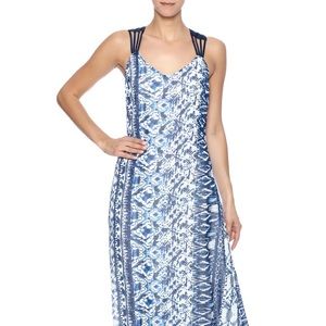 Adelyn Rae Maxi Dress silhouette,Boho XS